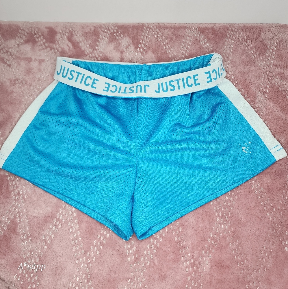 Kid's Play Shorts_Justice_size10_100%Polyester_color Blue